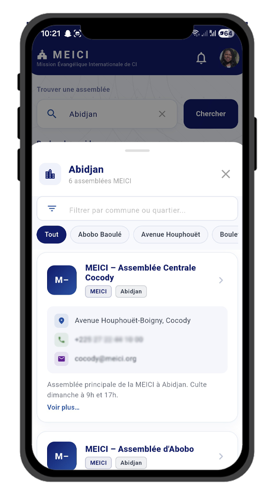 Capture écran myMEI-CI 6